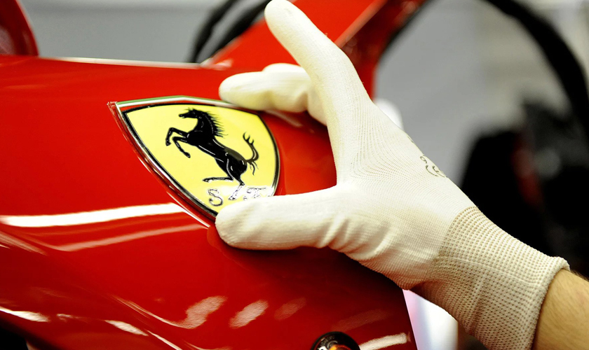 Ferrari introduces the world’s first low-bake paint technology
